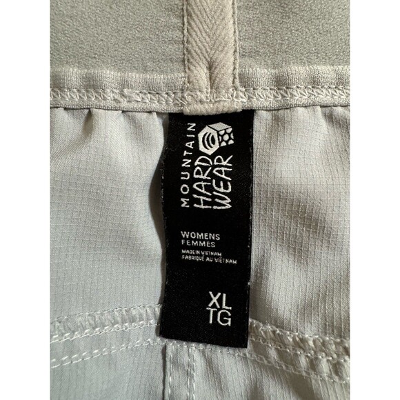 Mountain Hardware Women’s Lightweight Shorts Pockets Running Hiking Size XL Gray - Picture 5 of 7